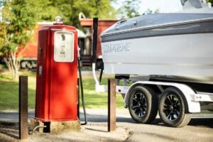 Less fill ups with Supreme Boats fuel efficiency